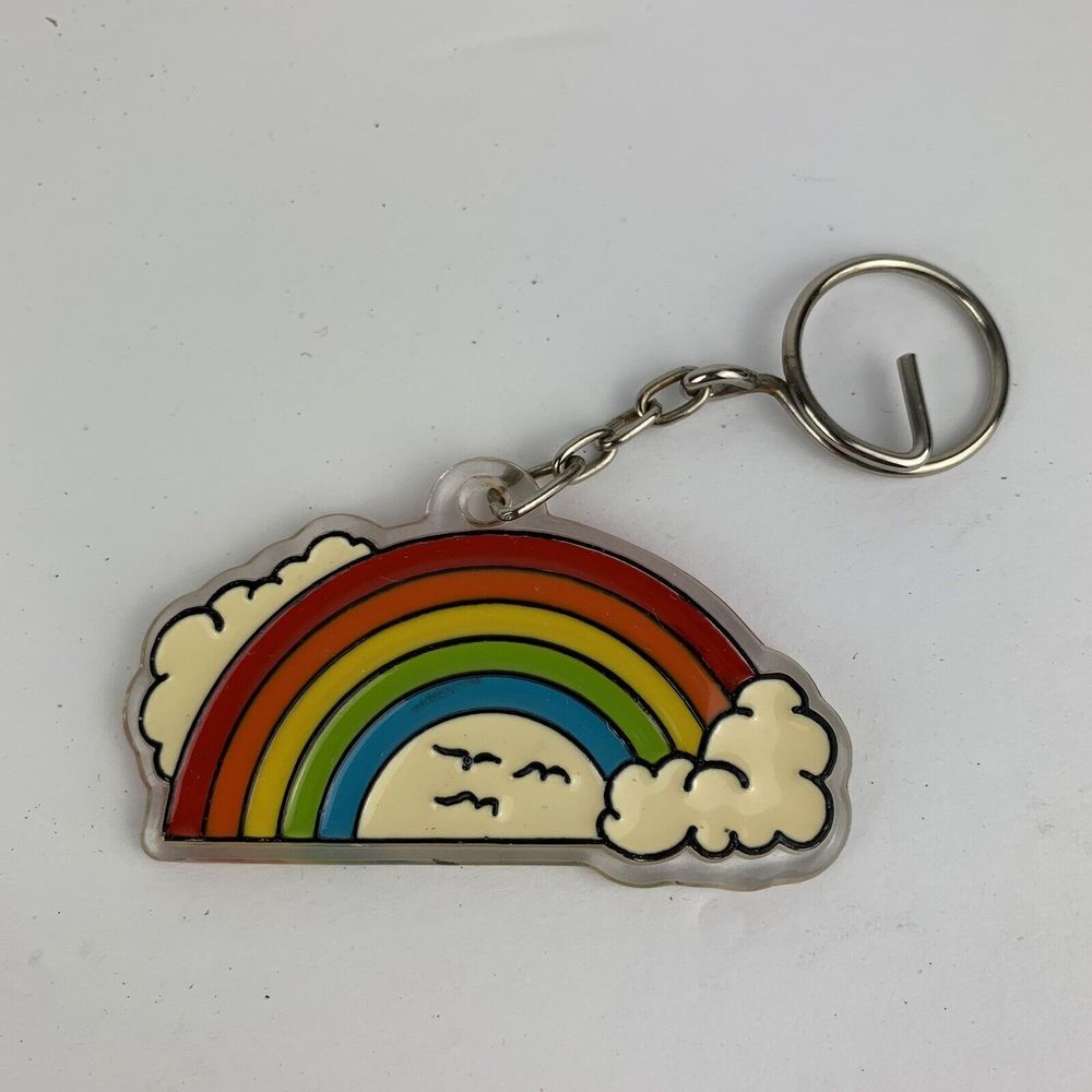 Urban‎ Outfitters Vintage Rainbow Keychain
